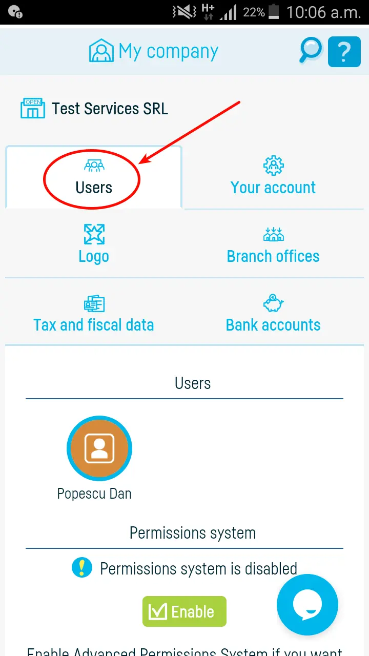 How do I add new users? - step 2