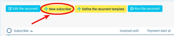 How do I add a subscriber? - step 2