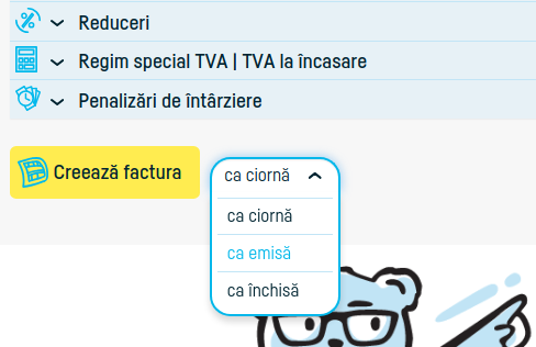 Cum adaug o factură? - pasul 11