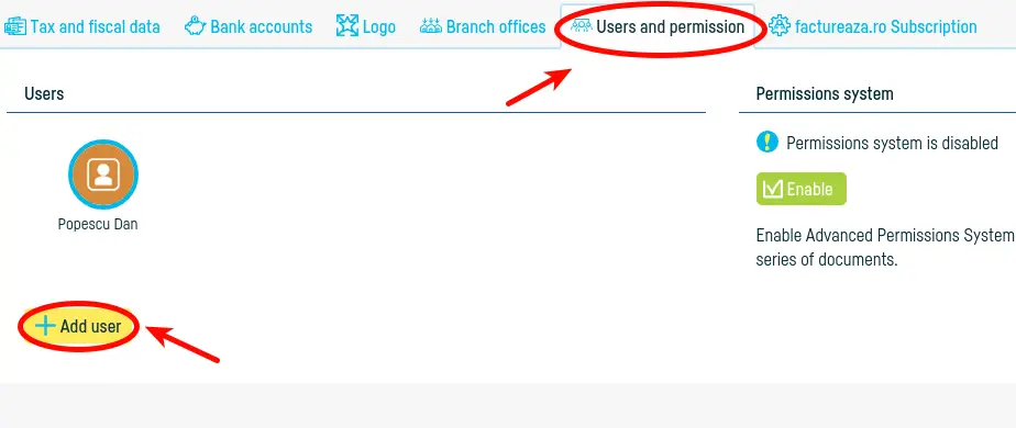 How do I add new users? - step 2
