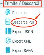 Cum trimit o factură pe e-mail? - pasul 5