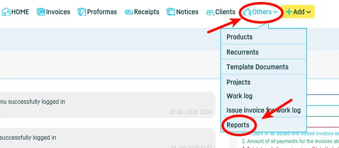 How do I use search options? - step 3